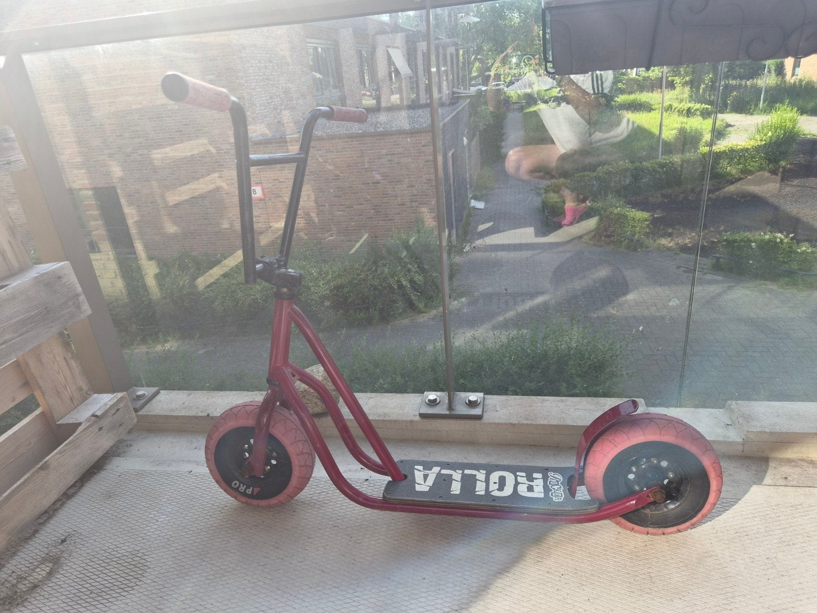 Rocker Rolla step met grote wielen - Gekocht bij Skatepro, Ophalen, Gebruikt, Gewone step, Rocker Rolla