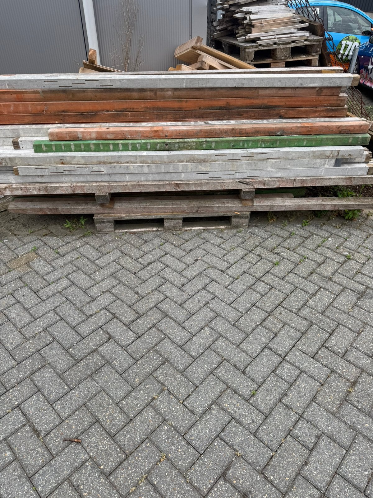 Metselprofielen, Doe-het-zelf en Verbouw, Ophalen, Gebruikt