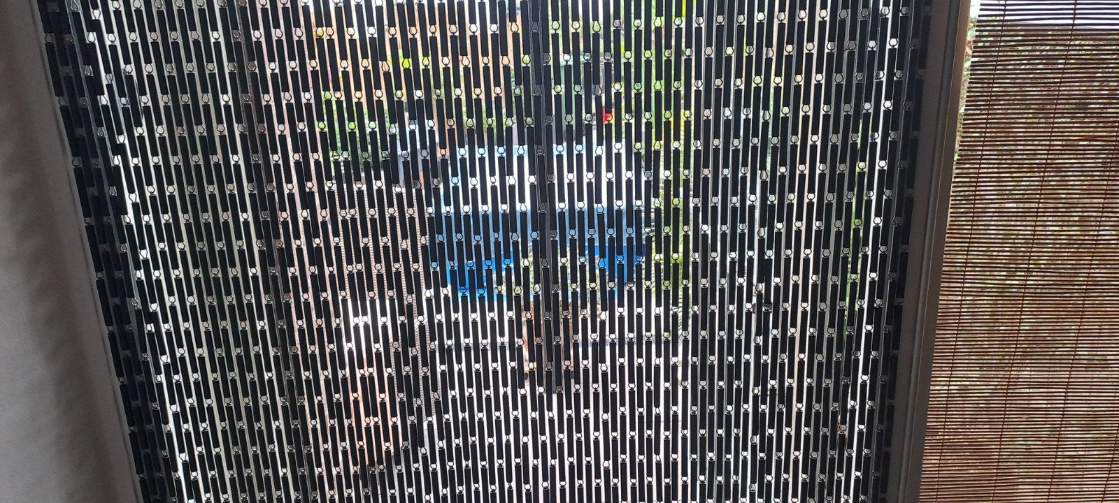 vliegen gordijn te koop antraciet, Ophalen