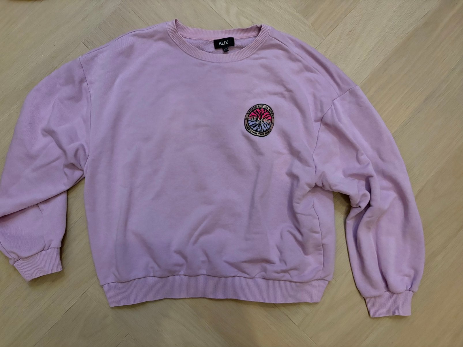 Lila trainingspak Alix the Label, Kleding | Dames, Huispakken, Ophalen of Verzenden, Zo goed als nieuw, Maat 36 (S), Paars