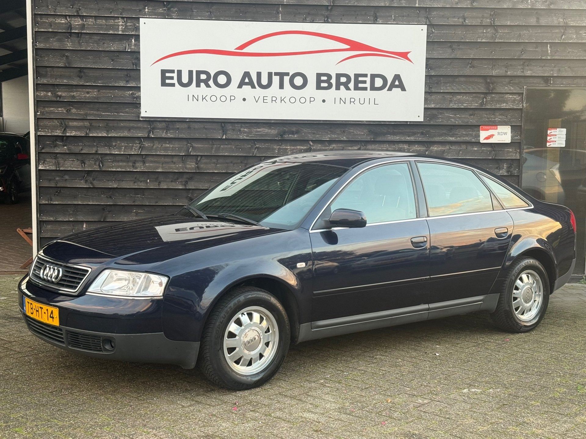 Audi A6 Limousine 2.8 5V quattro Advance, Auto's, Euro 2, Gebruikt, 1535 kg, Blauw