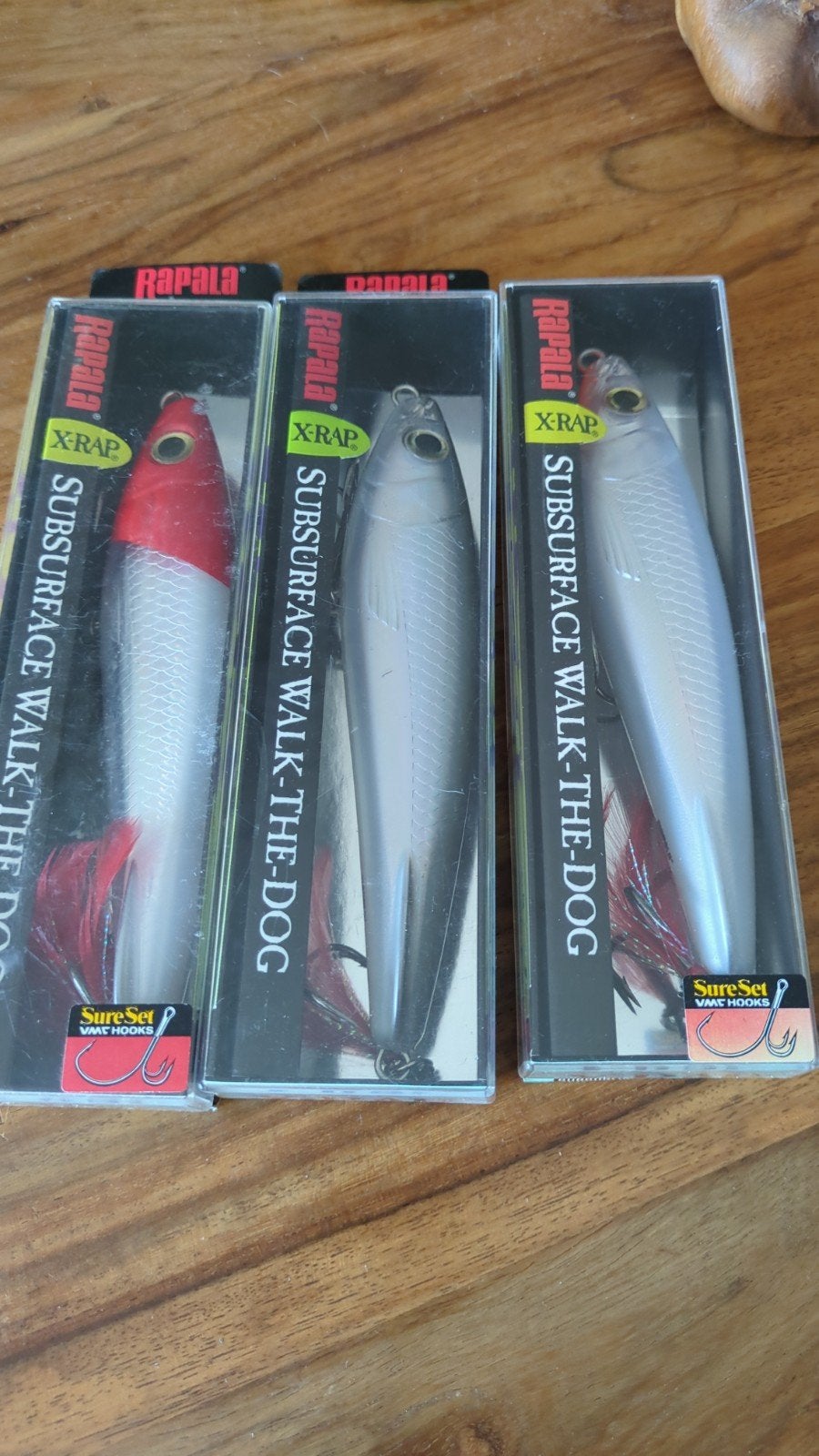 Setje van 3 Rapala X-Rap Subsurface SubWalk te koop., Verzenden, Nieuw, Overige typen