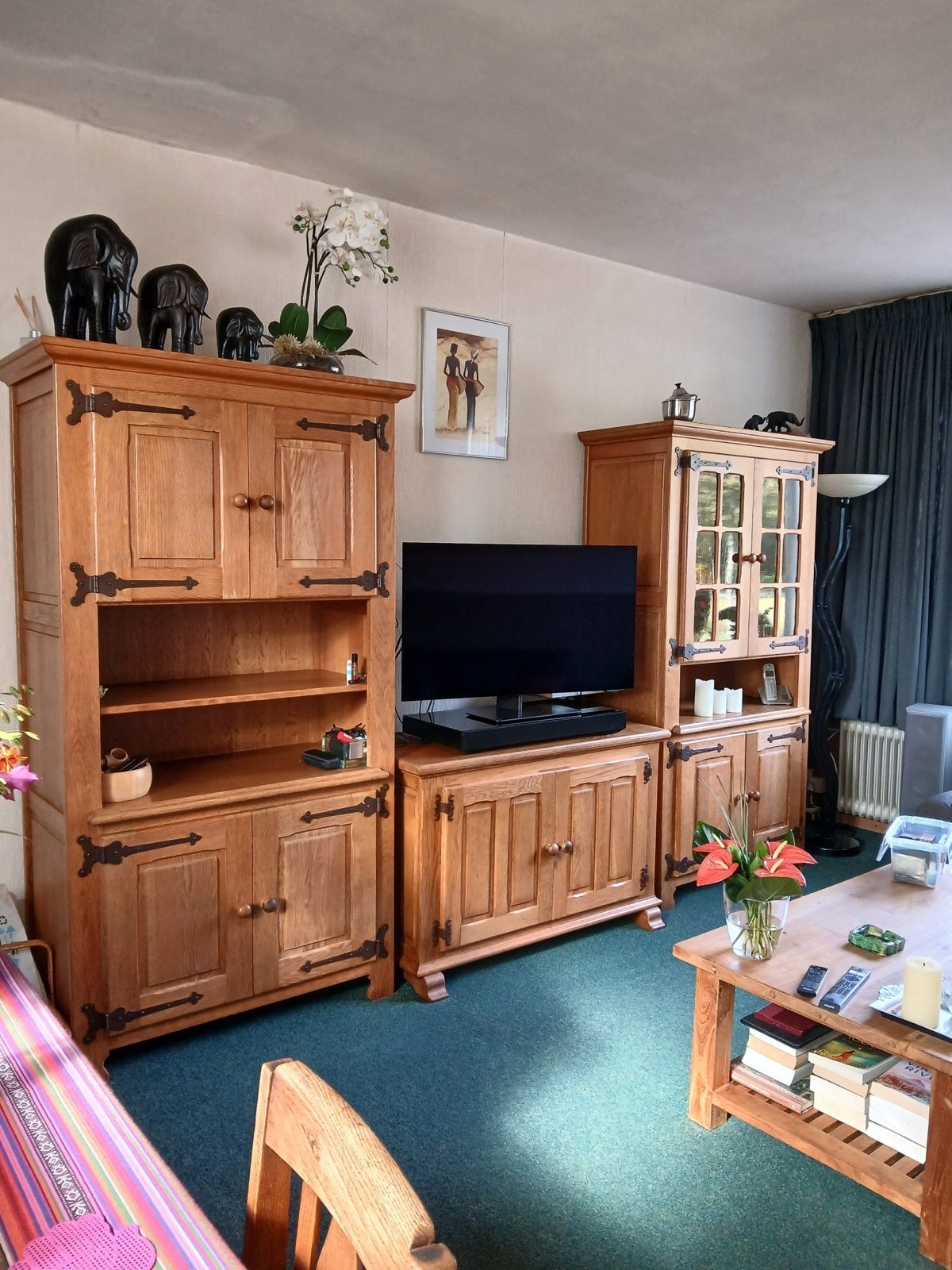 Complete Eikenhouten Woonkamerset -  OISTERWIJK