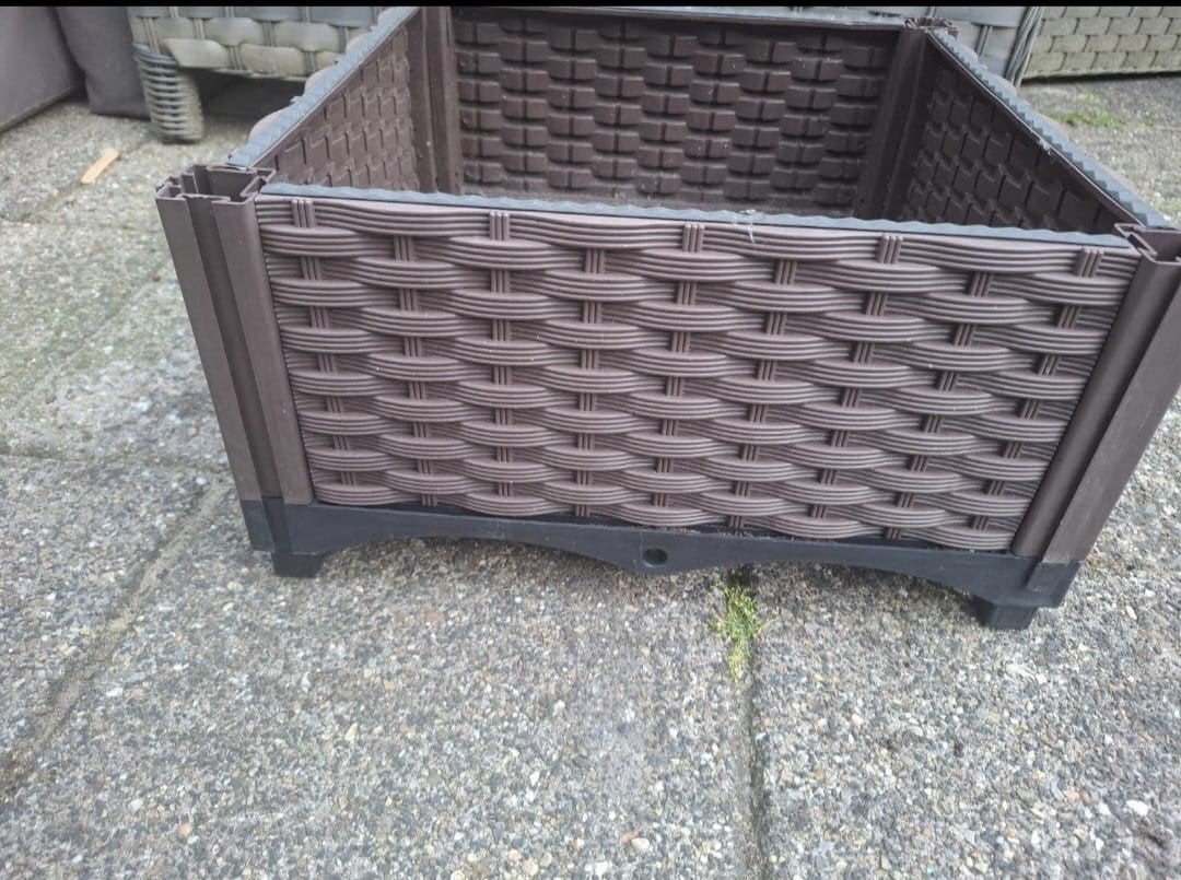 bloembakken 5 stuks, Tuin en Terras, Ophalen, Rond, Kunststof, Minder dan 30 cm
