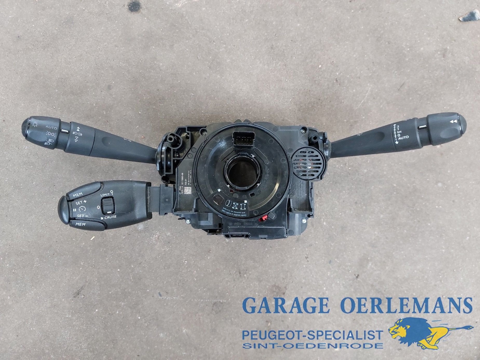 combischakelaar stuurkolom peugeot partner, 98312658zd, Gebruikt, -, -, ARN erkend
