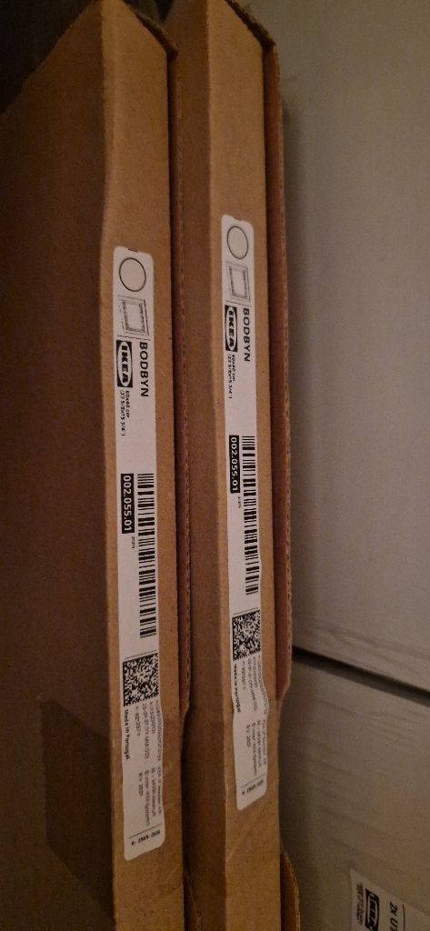 IKEA keukenonderdelen lot BODBYN, UTRUSTA, FÖRBÄTTRA - nieuw, Ophalen, Nieuw, Mdf, 200 tot 250 cm