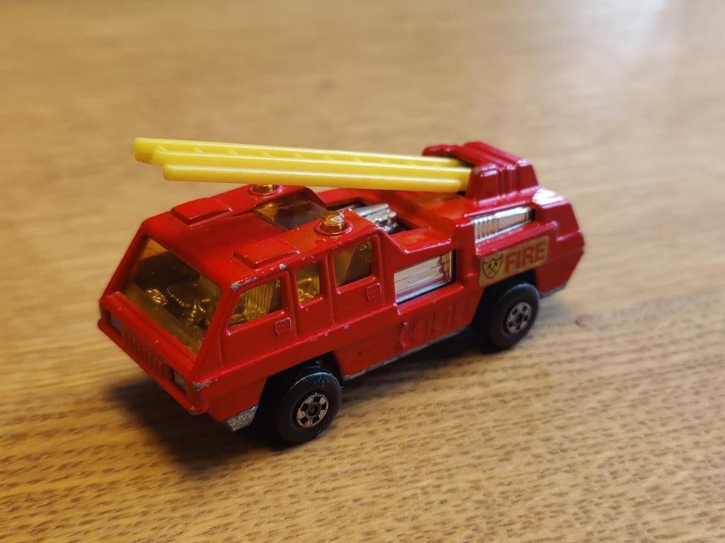 Matchbox Blaze Buster Brandweer ROOD, Ophalen of Verzenden, Zo goed als nieuw, Auto