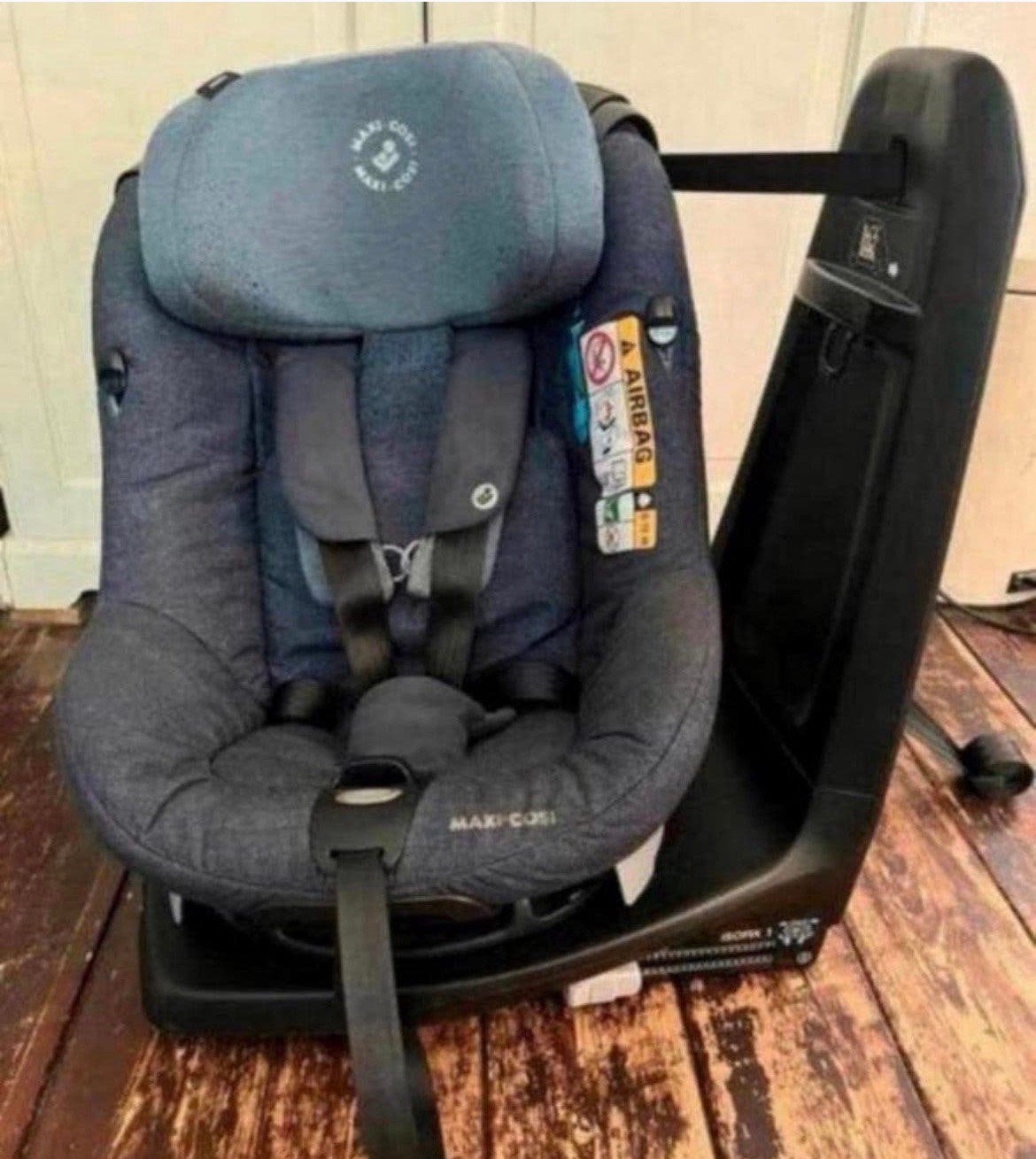 Maxi Cosi autostoel ISOFIX 360 draaibaar I-size tot 19kg, Kinderen en Baby's, Autostoeltjes, Verstelbare rugleuning, 9 t/m 18 kg