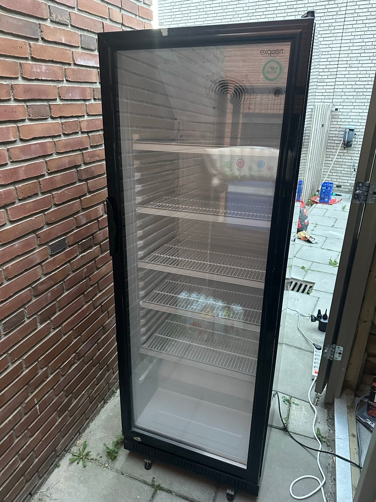 Exquisit ELDC350.2XL Drankkoelkast - 360L, Ophalen, Zonder vriesvak, 200 liter of meer, 60 cm of meer