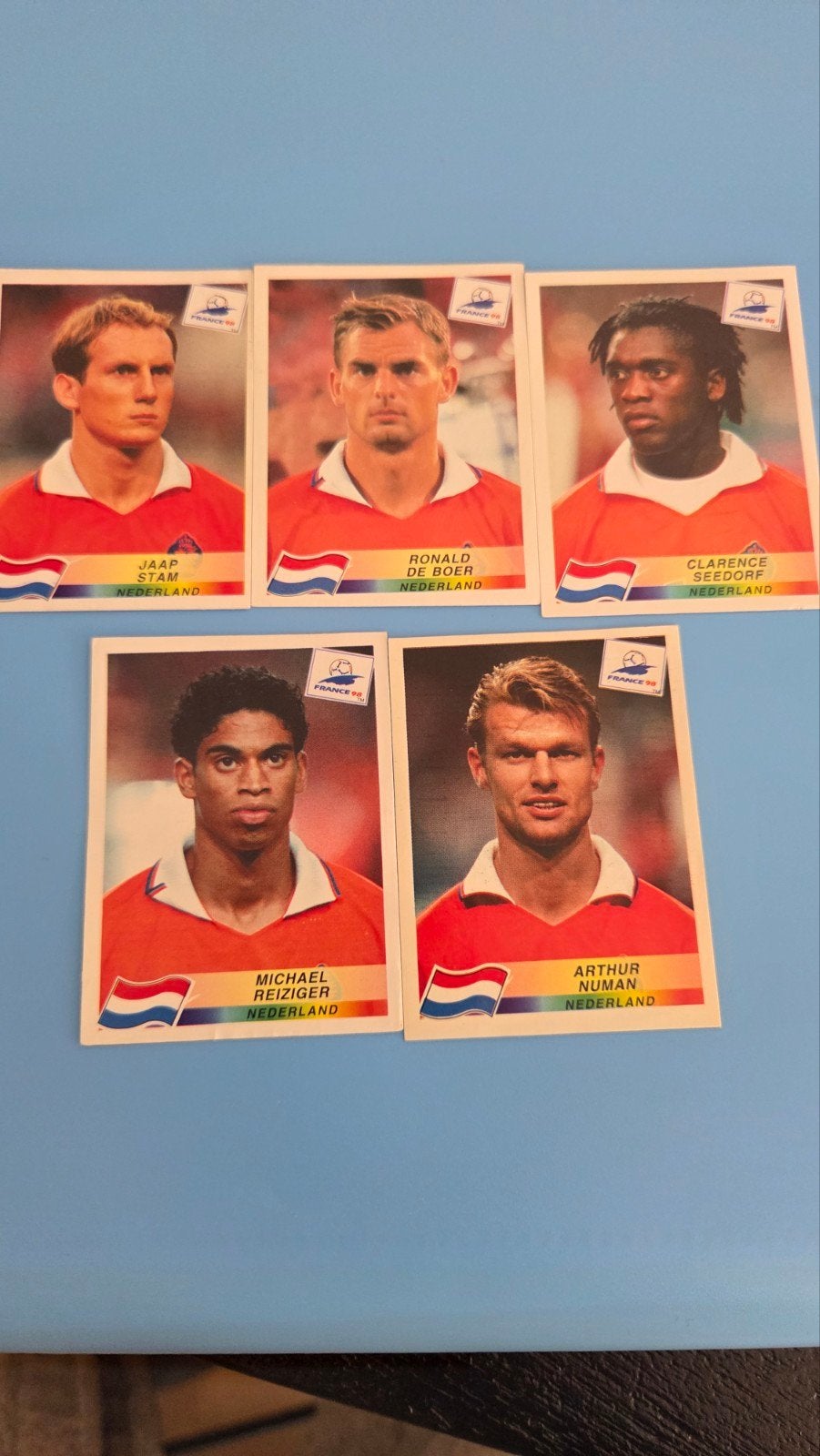 Nederland Fifa WK 98 panini stickers, Ophalen of Verzenden, Meerdere stickers