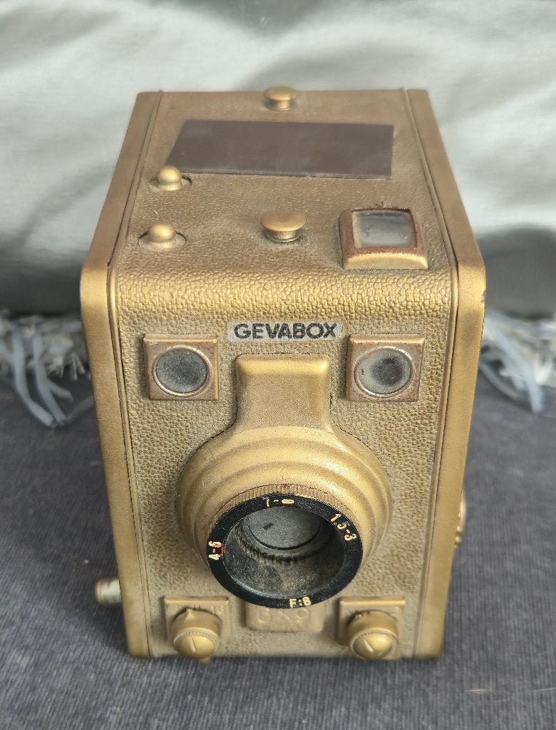 Vintage Gevabox 6x9 Boxcamera, Audio, Tv en Foto, Fotocamera's Analoog, Verzenden, Gebruikt, Compact, Overige Merken