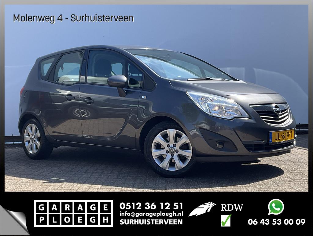 Opel Meriva 1.4 Turbo Cosmo Trekhaak Cruise Hoogzitter Voll., Auto's, Voorwielaandrijving, Euro 5, Gebruikt, 680 kg
