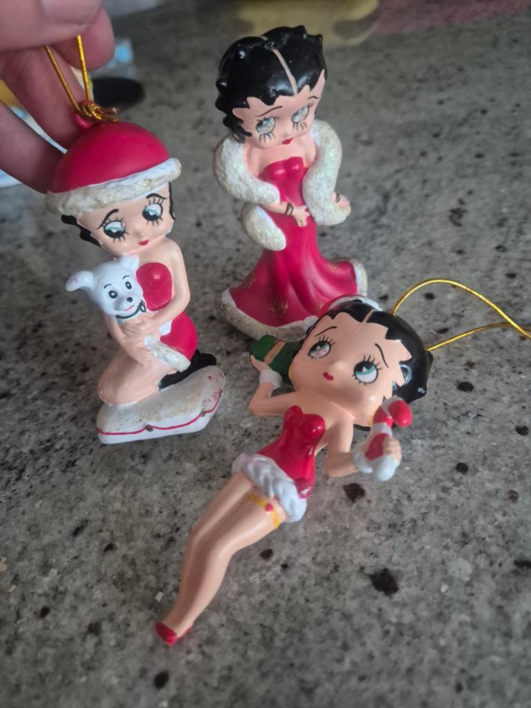 Betty Boop kerstornamenten, Ophalen of Verzenden