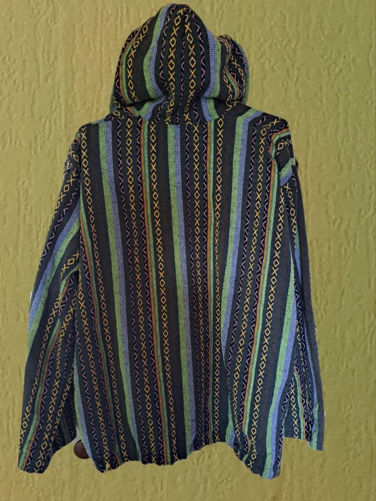 Unieke handgemaakte hipie/boho vest/jas van 100% katoen, Ophalen of Verzenden, Gedragen, Overige maten, Overige kleuren