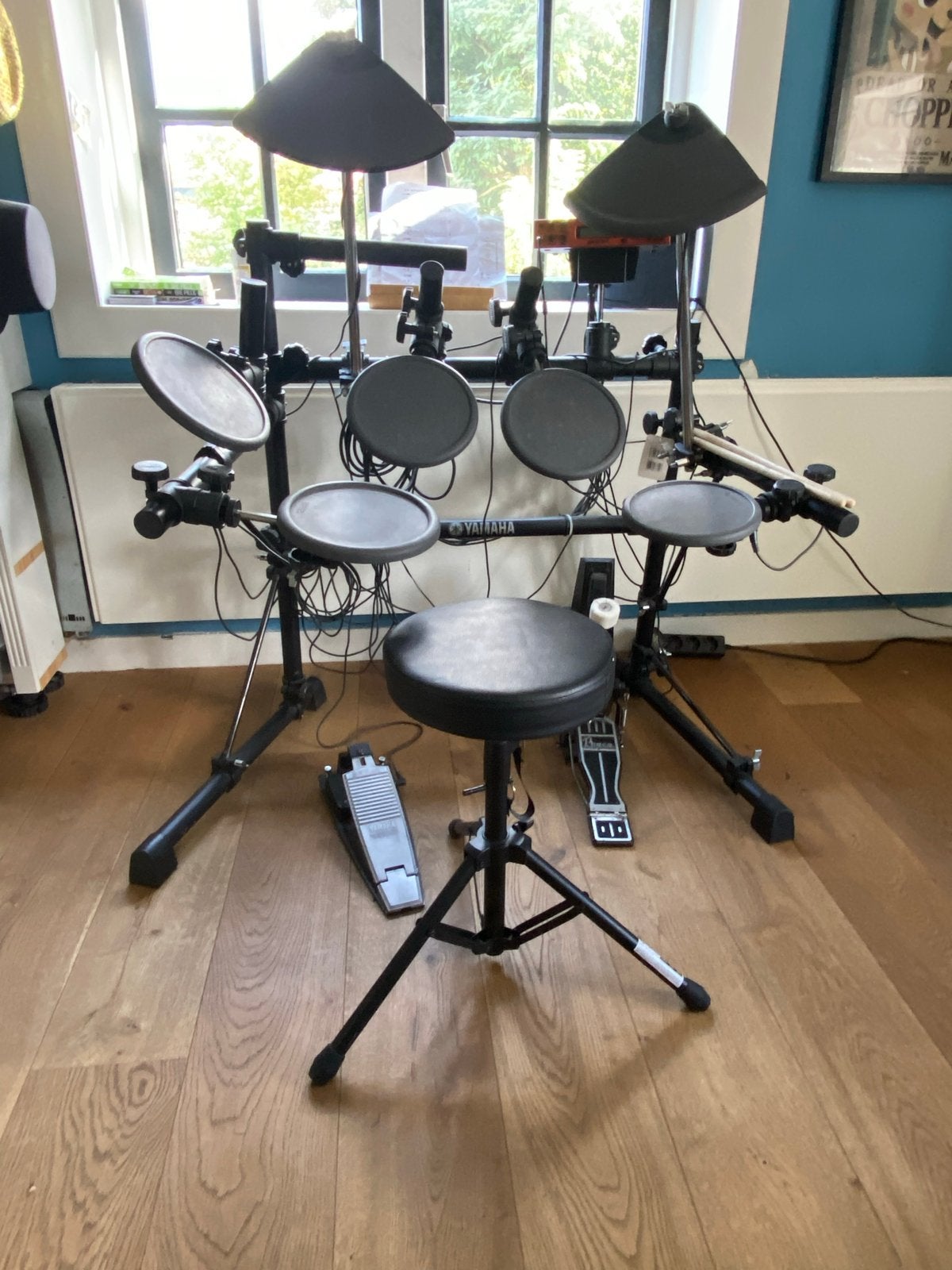 Yamaha DTXpress elektronisch drumstel, Ophalen of Verzenden, Gebruikt, Yamaha, Elektronisch