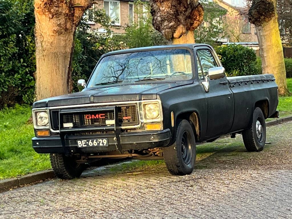 Stoere GMC Pick up 1972 Lpg trekhaak 2 ton, Particulier, Te koop, 750 kg, 299 pk