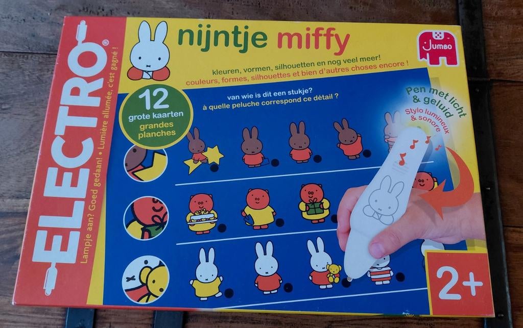 Nijntje Miffy Electro Spel - Educatief Speelgoed, Ophalen, Zo goed als nieuw, Elektronica, Met licht