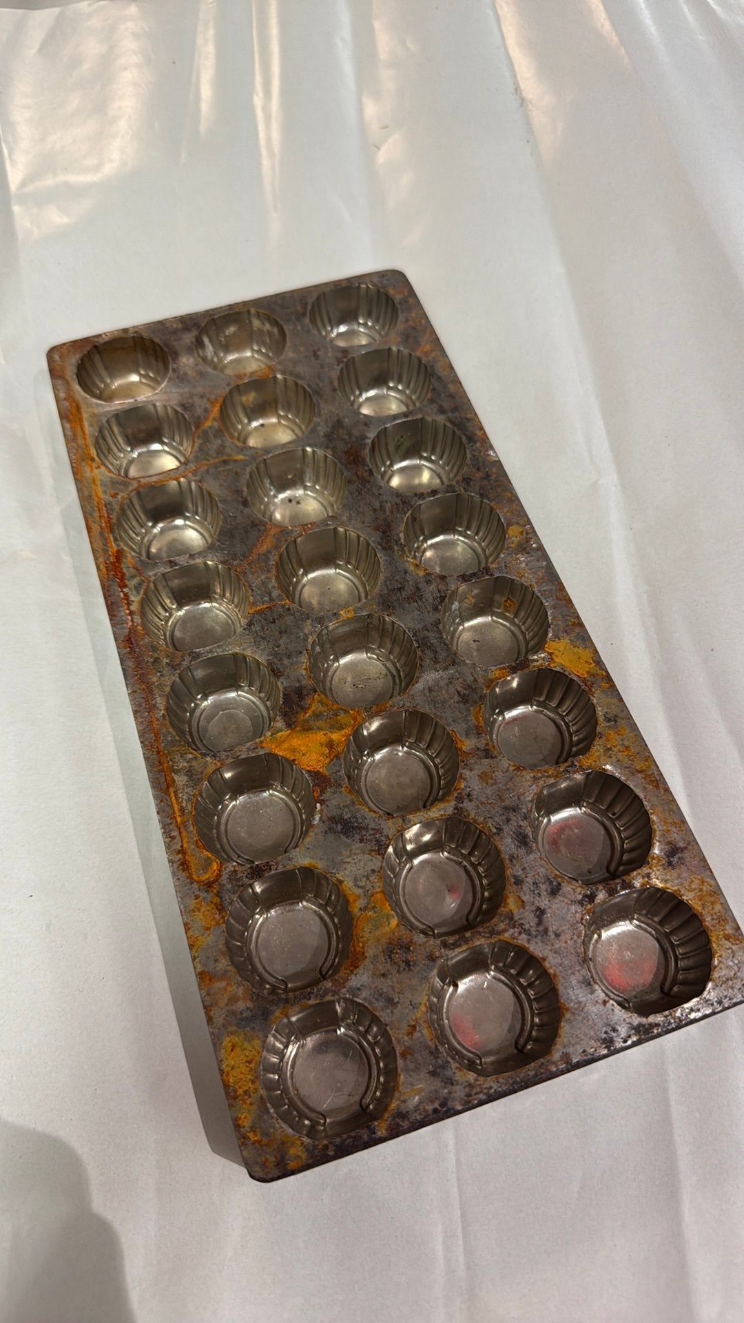 Antieke chocolade mal, Ophalen of Verzenden