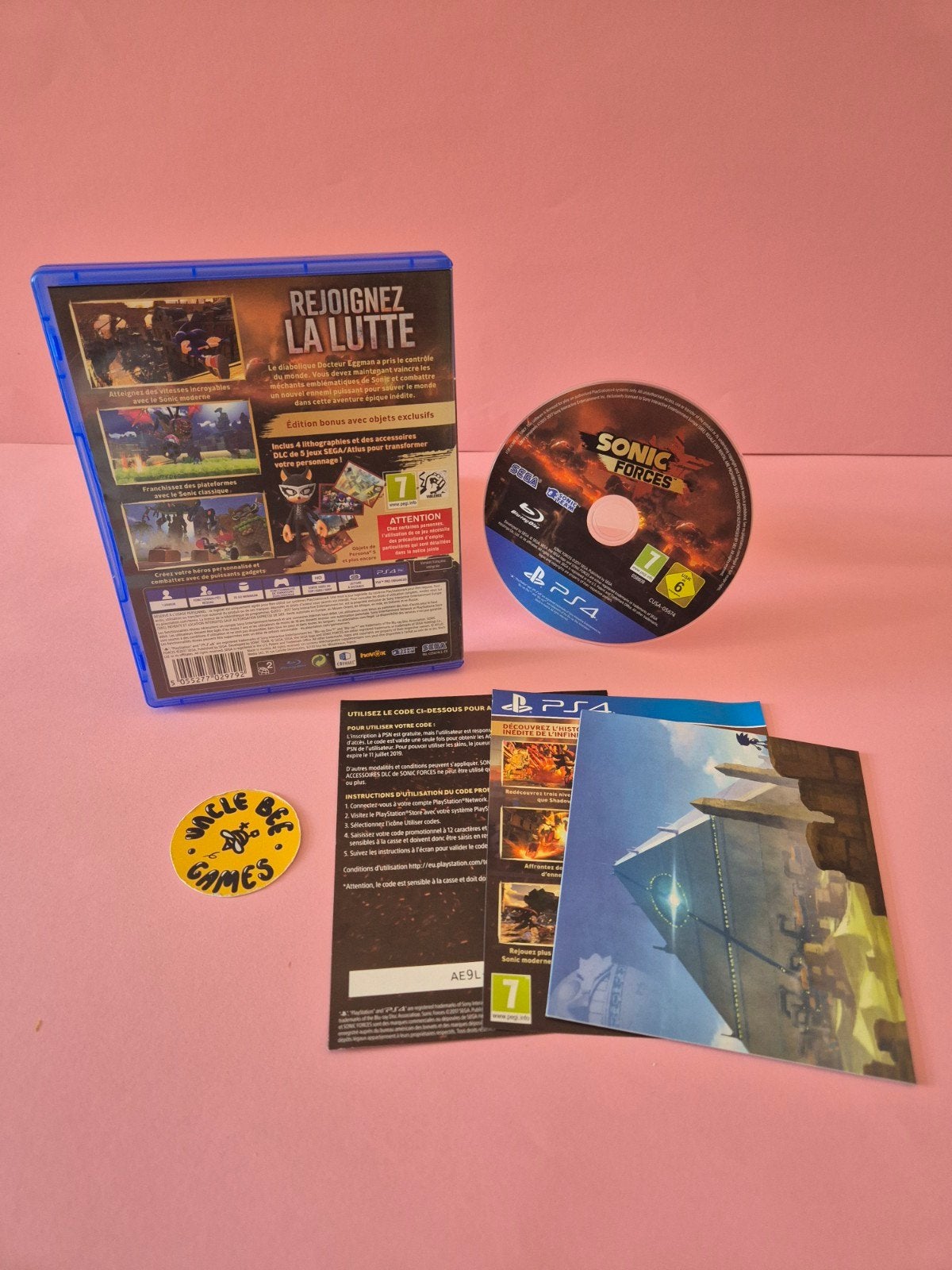 Sonic Forces Bonus Edition, Avontuur en Actie, Online, Support@sega.co.uk, Verzenden