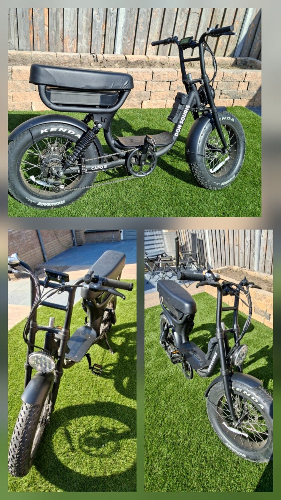 Don Souris Fatbike met lage instap, Fietsen en Brommers, Elektrische fietsen, Ophalen, Zo goed als nieuw, 50 km per accu of meer