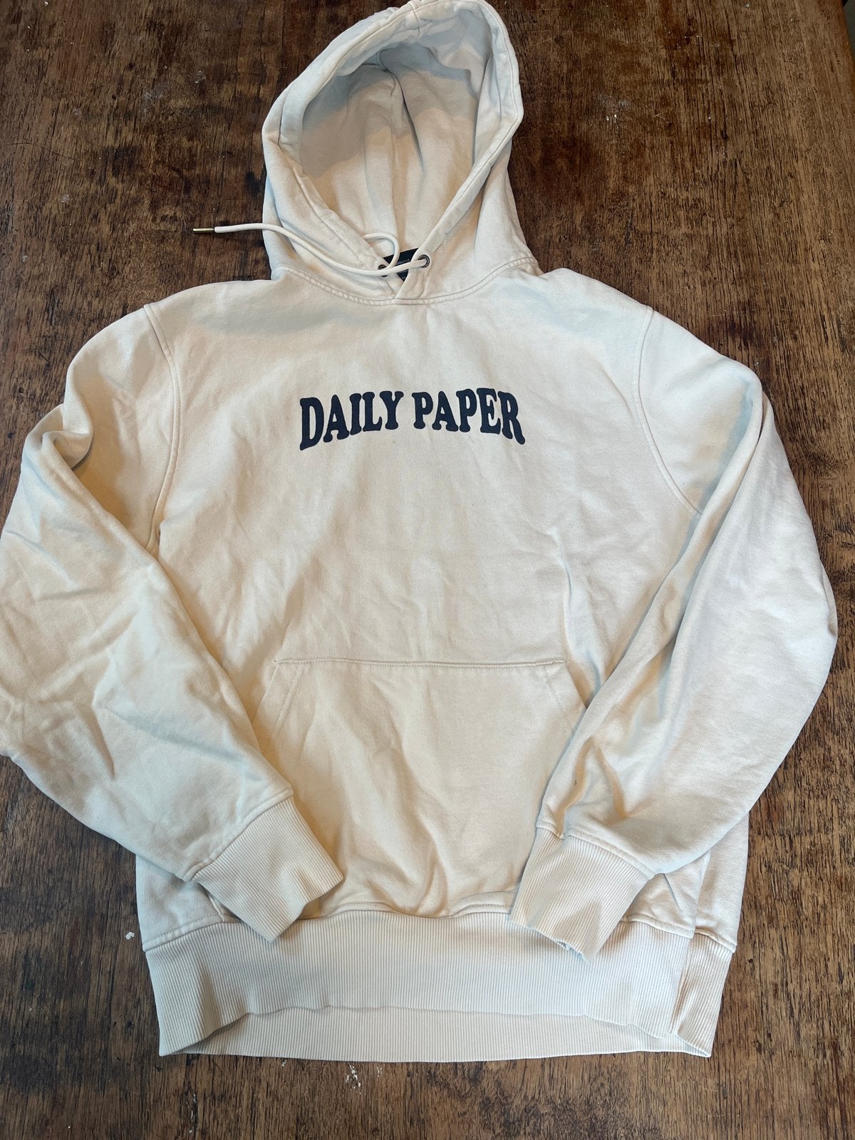 Daily Paper Hoodie Crème Maat M, Ophalen of Verzenden, Gedragen, Maat 48/50 (M), Beige