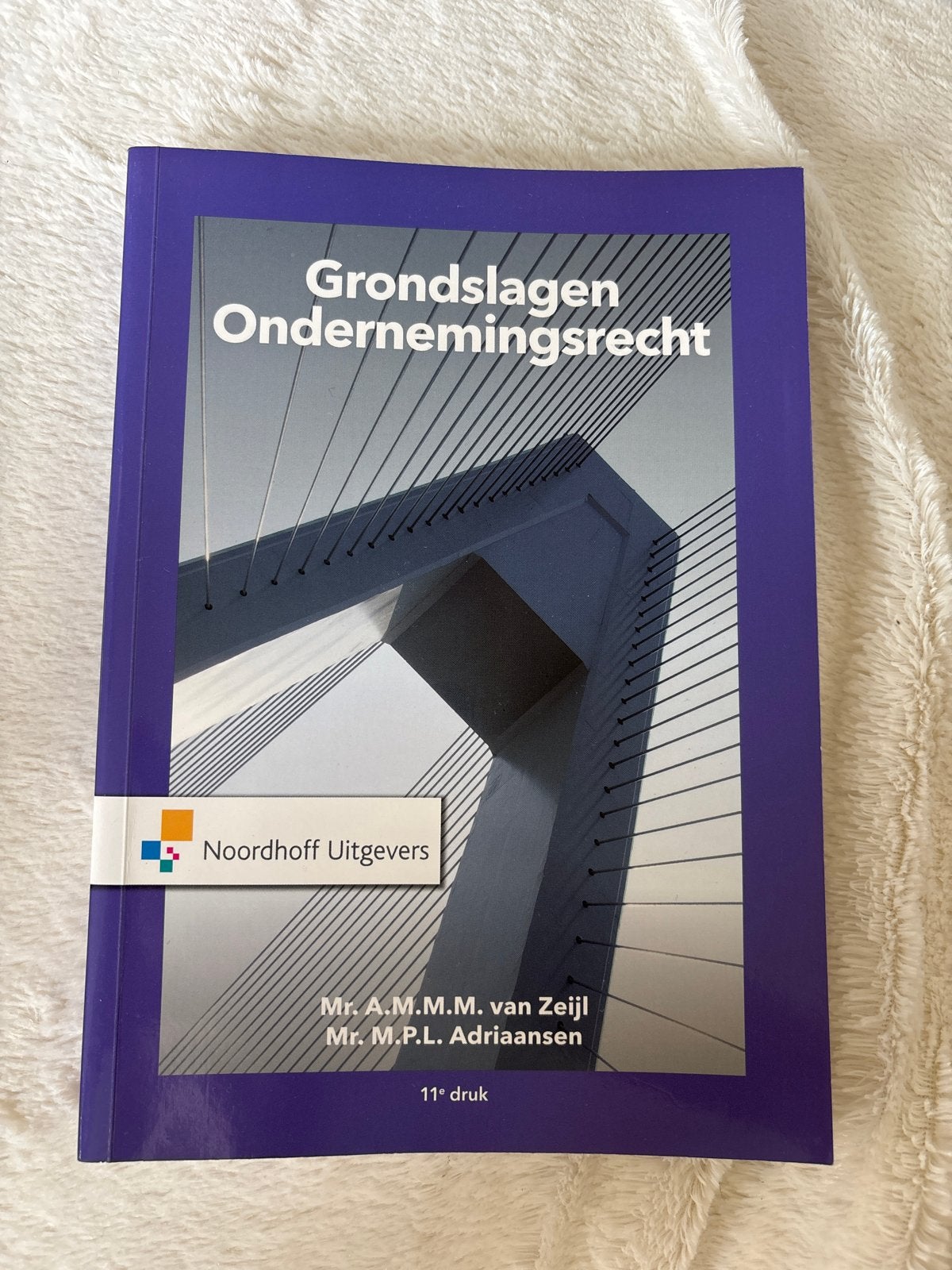 Grondslagen Ondernemingsrecht - 11e druk, Boeken, Ophalen of Verzenden, Gamma, Gelezen, HBO