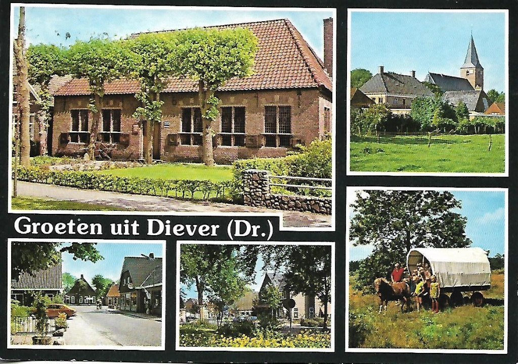 Diever- -5-luik., Verzenden, 1980 tot heden, Gelopen, Drenthe