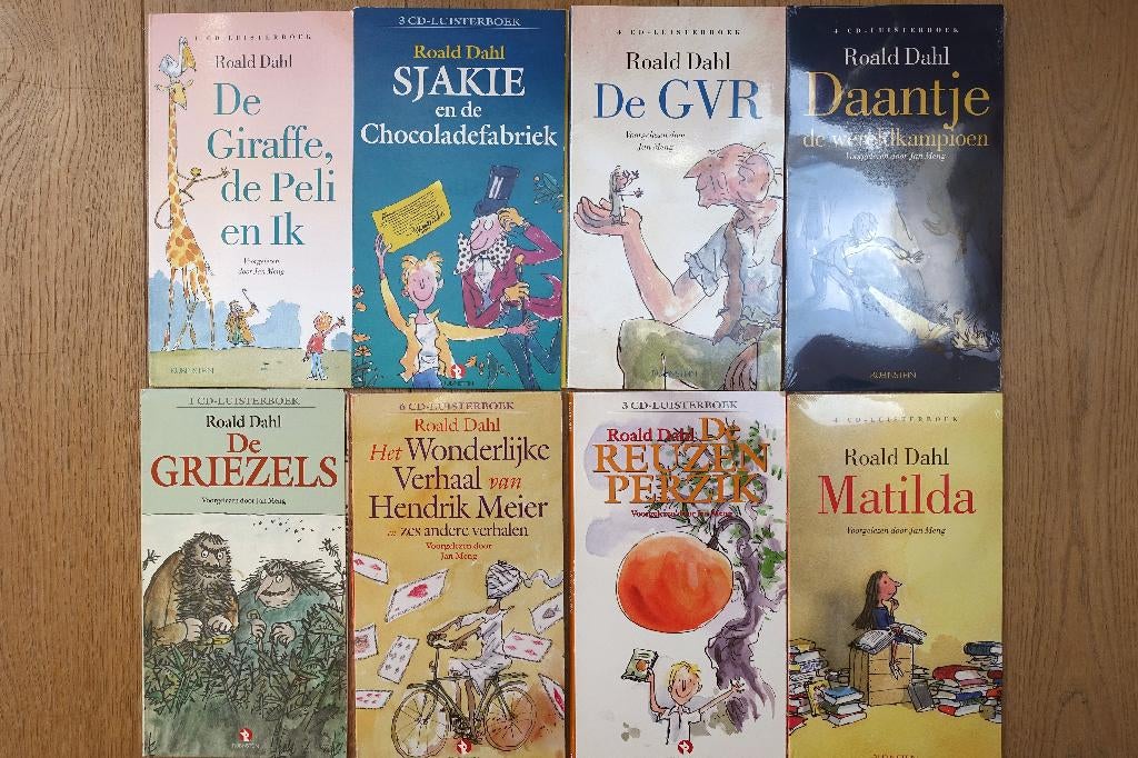 TK: 8 luisterboeken met boeken van Roald Dahl, Boeken, Ophalen, Roald Dahl, Cd, Kind