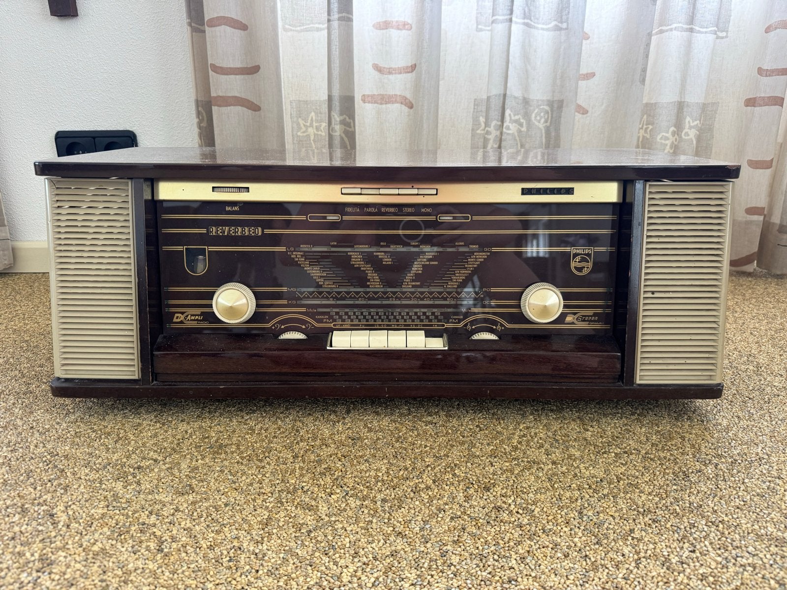 Philips Reverbeo Antieke Radio, Ophalen, Gebruikt, Radio