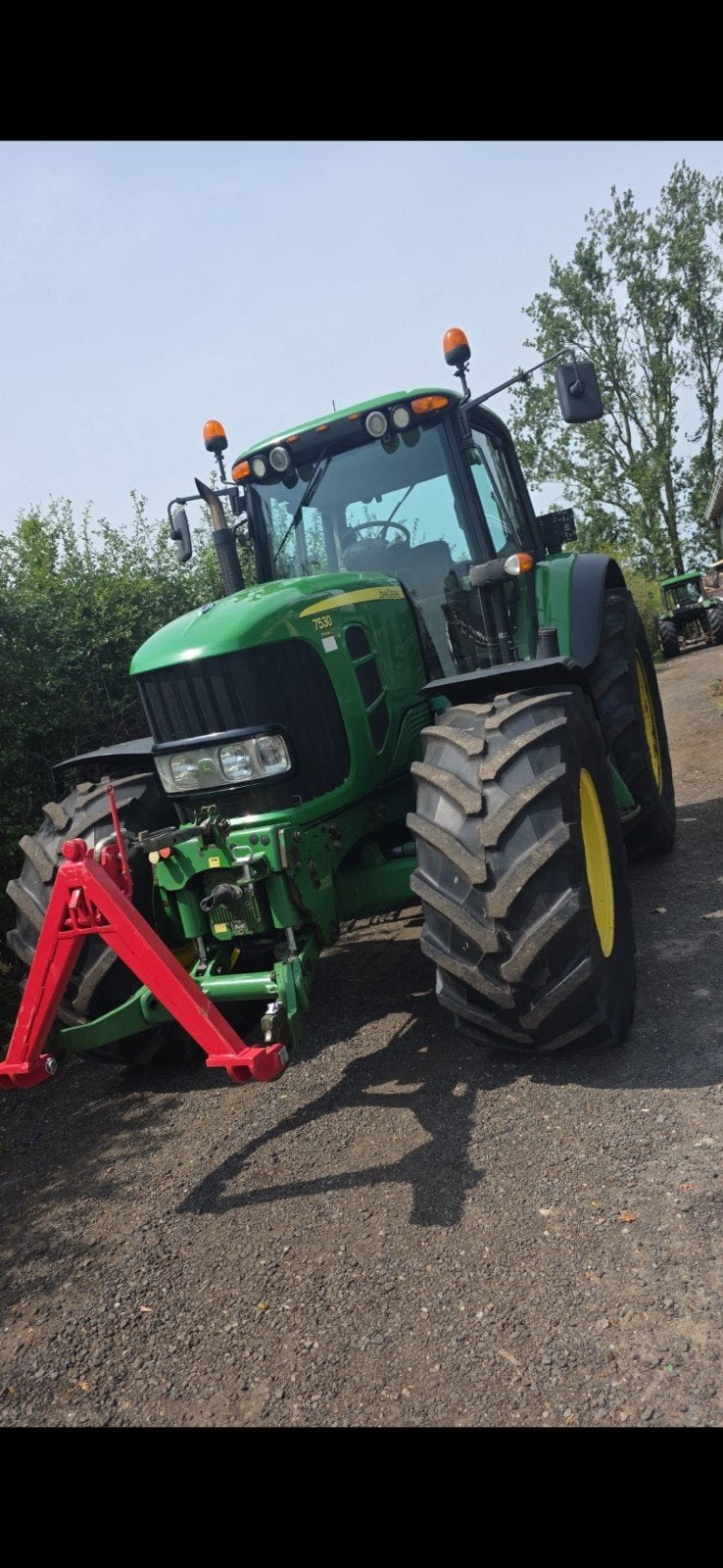 john deere 7530 premium pto .case mx 110 / ford super dexta, Zakelijke goederen, Agrarisch | Tractoren, Ophalen of Verzenden, Gebruikt