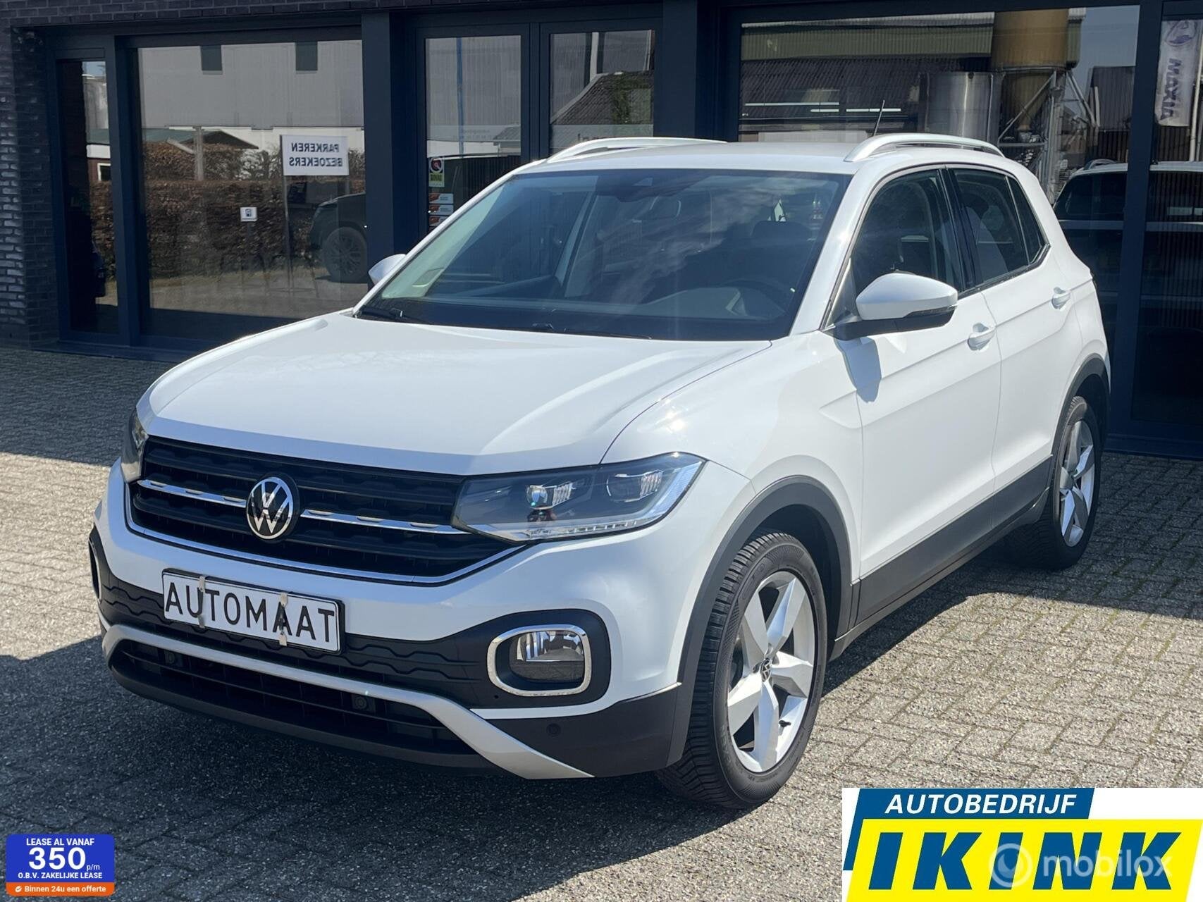 Volkswagen T-Cross 1.0 TSI Style, Auto's, Gebruikt, 116 pk, Wit, Bedrijf