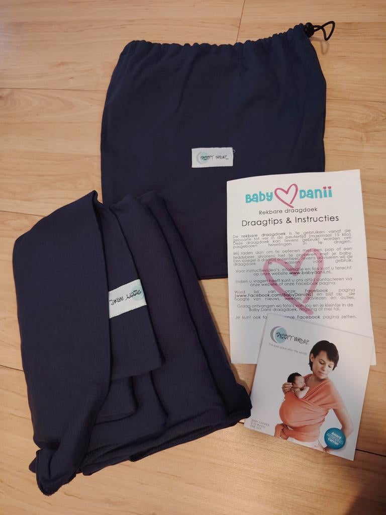 Donkerblauwe baby draagdoek Sleepy Wrap, Kinderen en Baby's, Babydragers en Draagdoeken, Overige merken, Draagdoek, Ophalen of Verzenden