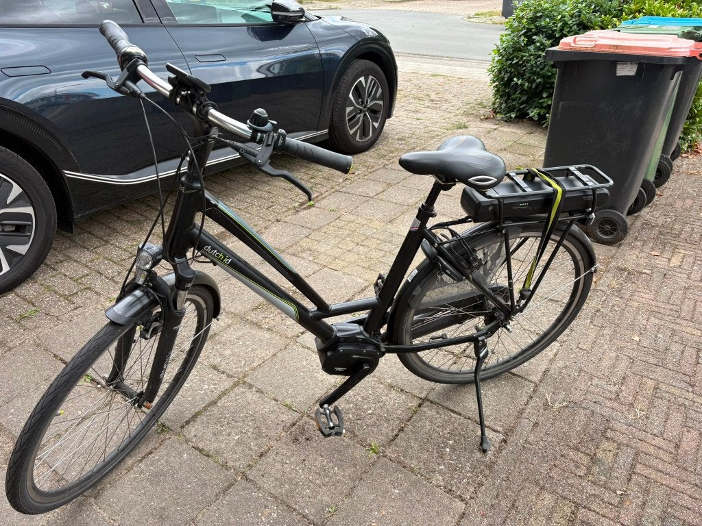 Dutch ID elektrische fiets met Shimano Steps motor, Gebruikt, 51 tot 55 cm, 30 tot 50 km per accu, Ophalen
