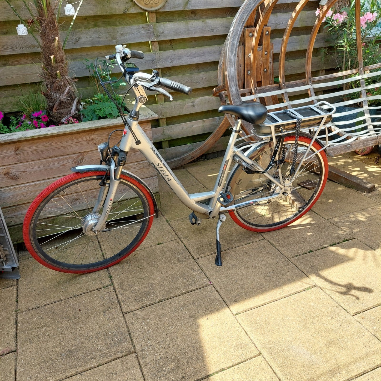Stella Modena elektrische fiets /bieden op advertentie aub!, Fietsen en Brommers, Fietsen | Dames | Damesfietsen, Gebruikt, Overige merken