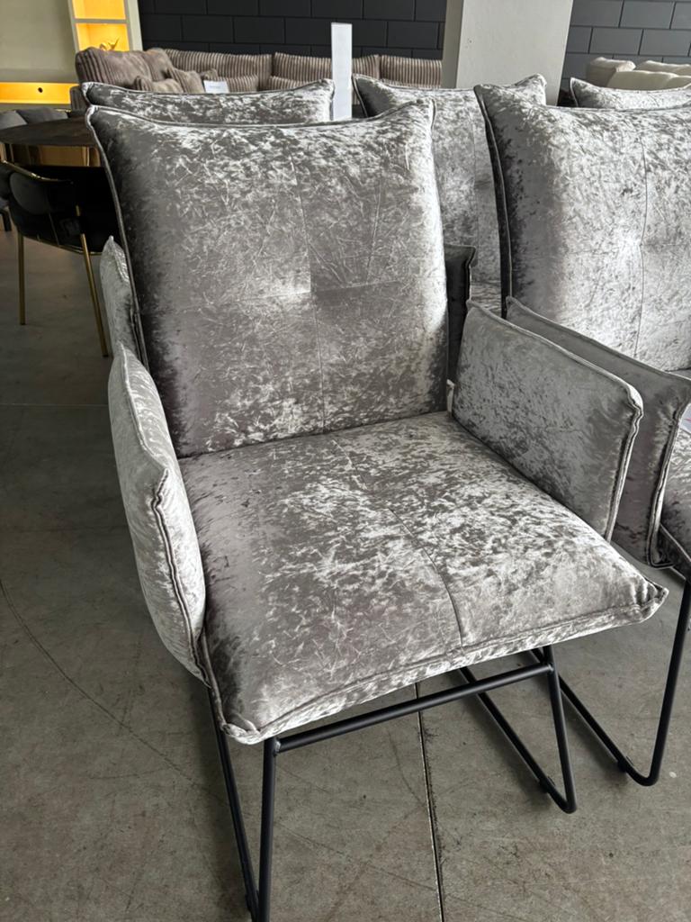 Set van 6 NIEUWE glitz eetkamerstoelen, Ophalen, Overige kleuren, Nieuw, Vier