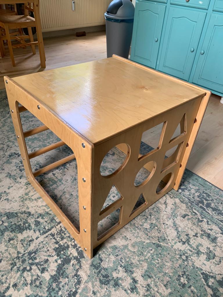 Klimkubus montessori, Ophalen, Gebruikt, Tafel(s)