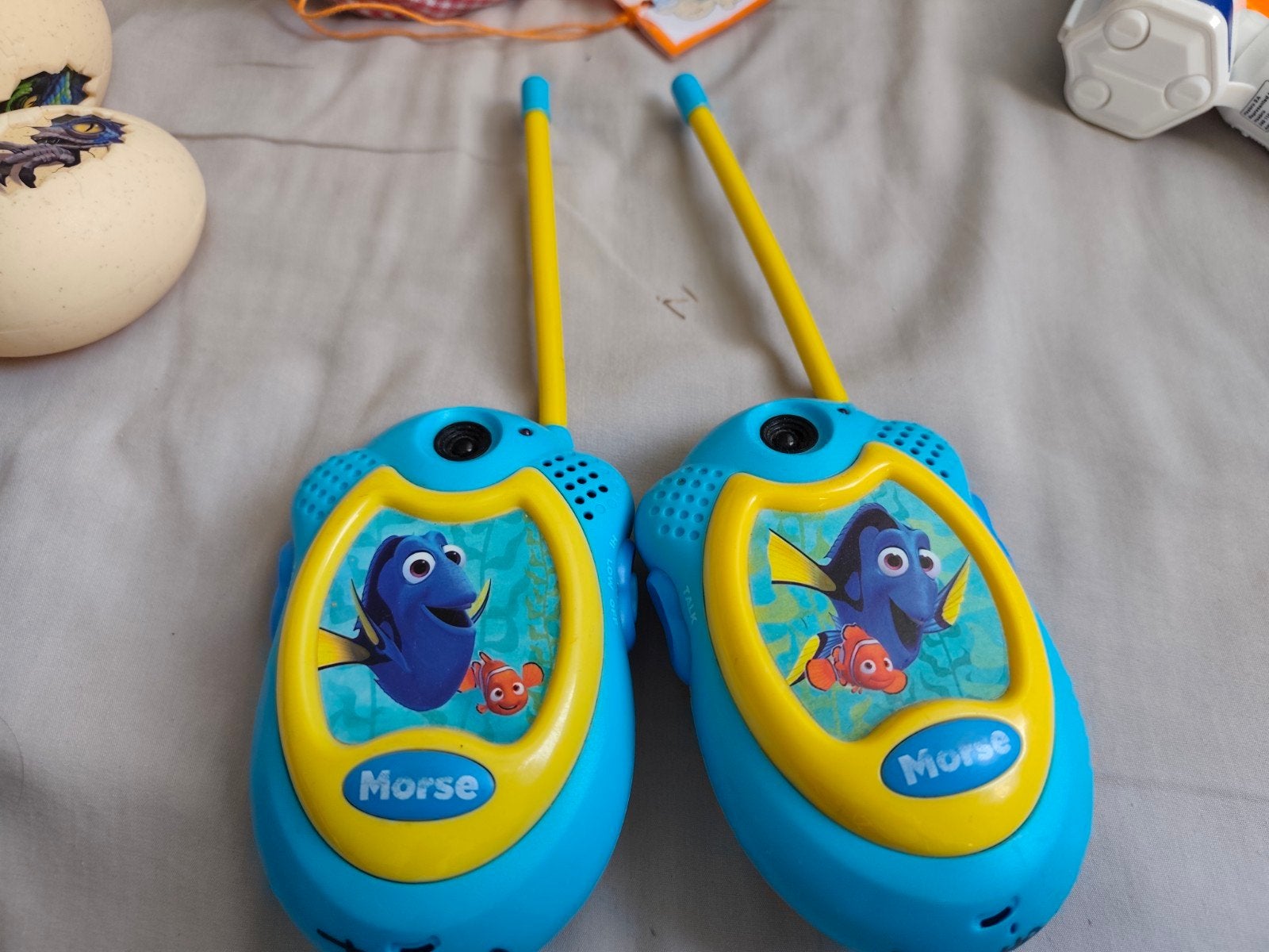 Walkie talkie, Ophalen