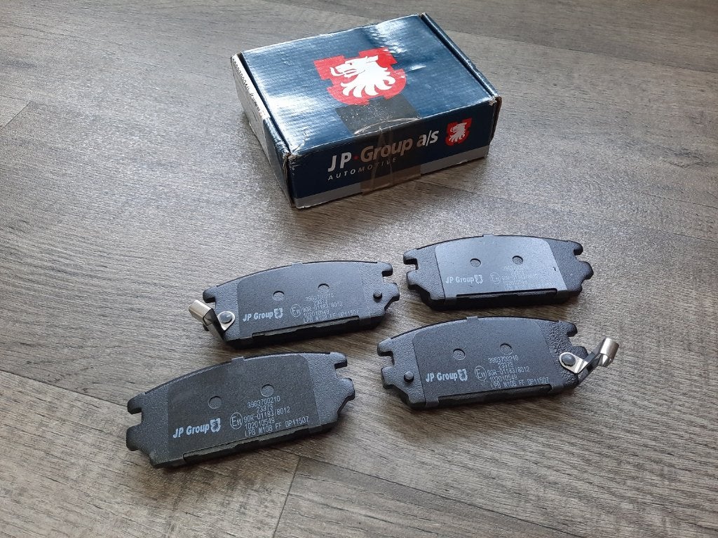 Remblokken set achteras van JP Group voor Mitsubishi   NIEUW, Auto-onderdelen, Ophalen of Verzenden, Nieuw, Mitsubishi