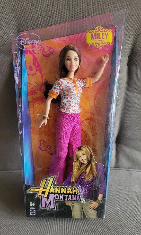 Disney Hannah Montana Secret Life Barbie NRFB 2008, Ophalen of Verzenden, Nieuw, Fashion Doll
