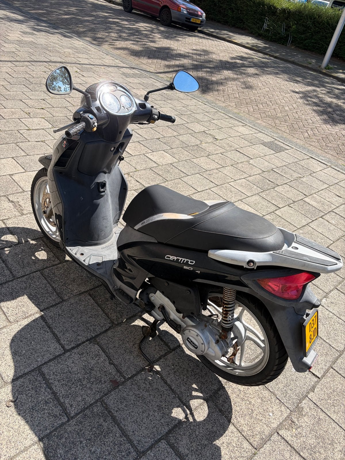 Malaguti Centro 4T Scooter - Piaggo 4T motor loopt goed, Fietsen en Brommers, Ophalen, Gebruikt, Benzine, Overige merken