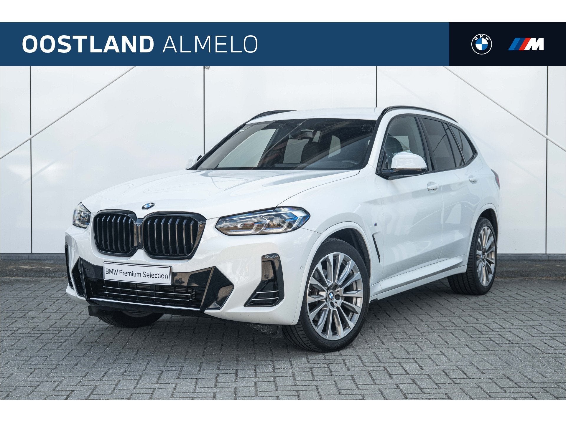 BMW X3 xDrive20i High Executive M Sport Automaat / Trekhaak, Auto's, BMW, 1998 cc, Gebruikt, Met garantie (alle), Wit