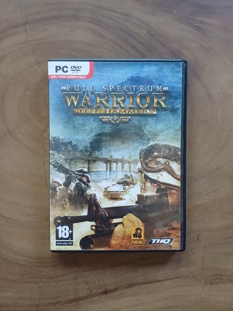 Full Spectrum Warrior: Ten Hammers - PC DVD-ROM, Vanaf 18 jaar, Shooter, 1 speler, Ophalen of Verzenden