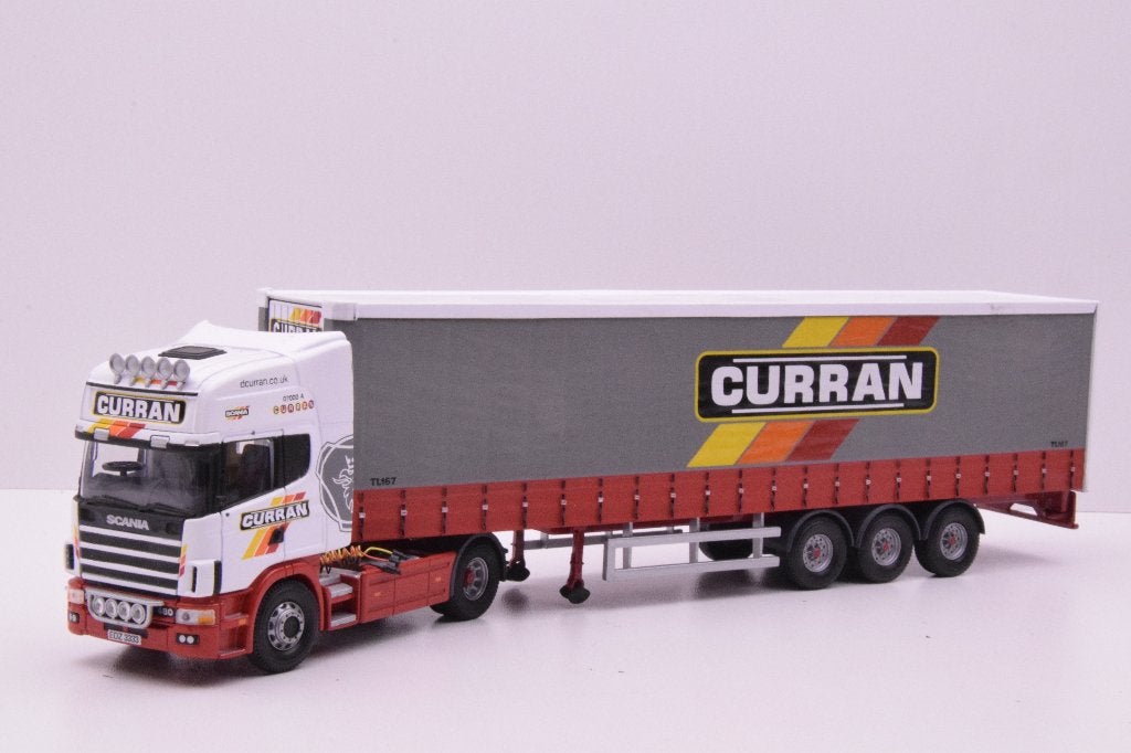 Scania 144  '' Curran Transport U.K ''  Corgi, Ophalen of Verzenden, Zo goed als nieuw, Bus of Vrachtwagen, Corgi