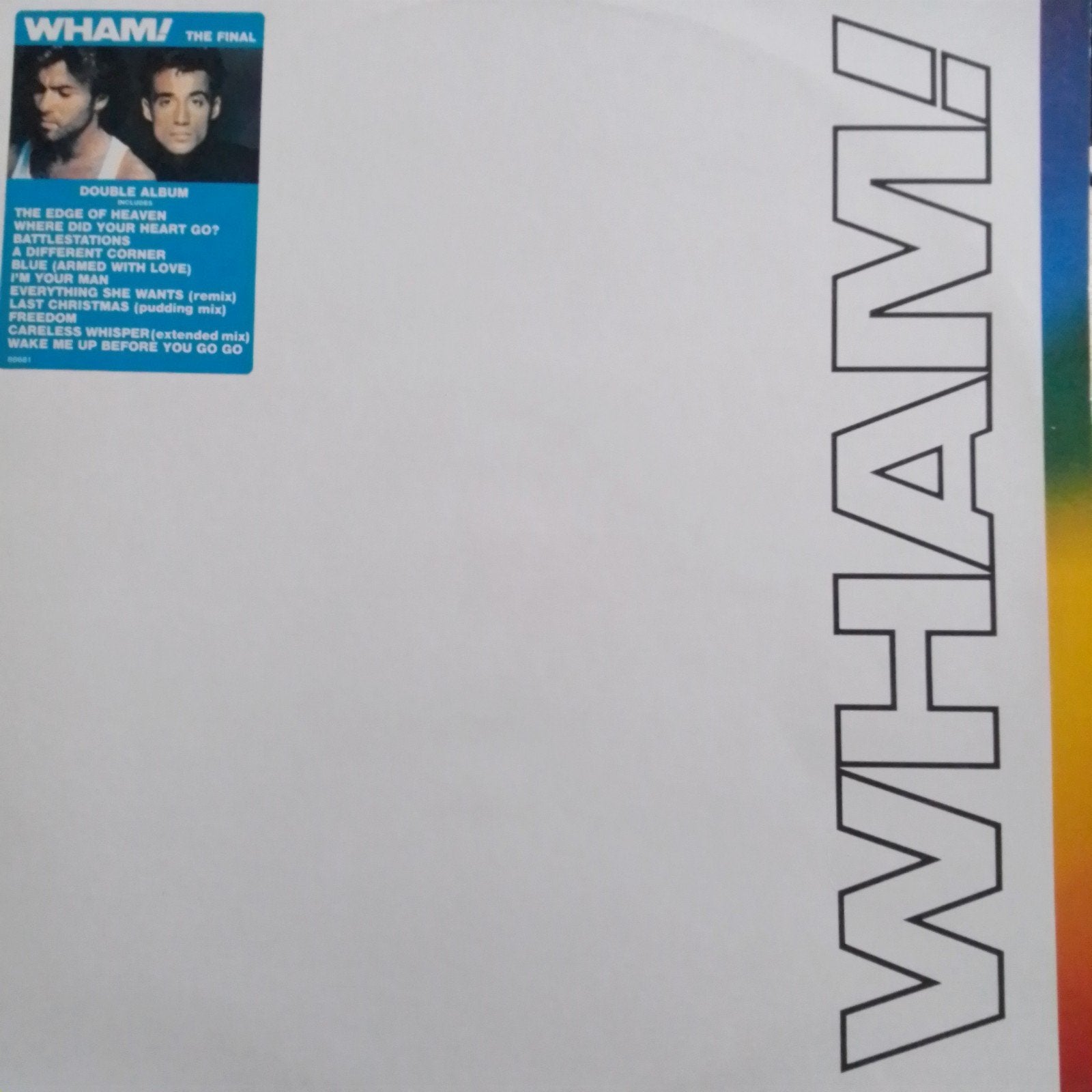 Dubbel LP: Wham! - The Final. Uit 1982-1985., Cd's en Dvd's, Vinyl | Pop, Fotohoes, Ophalen of Verzenden, Gebruikt, 12 inch