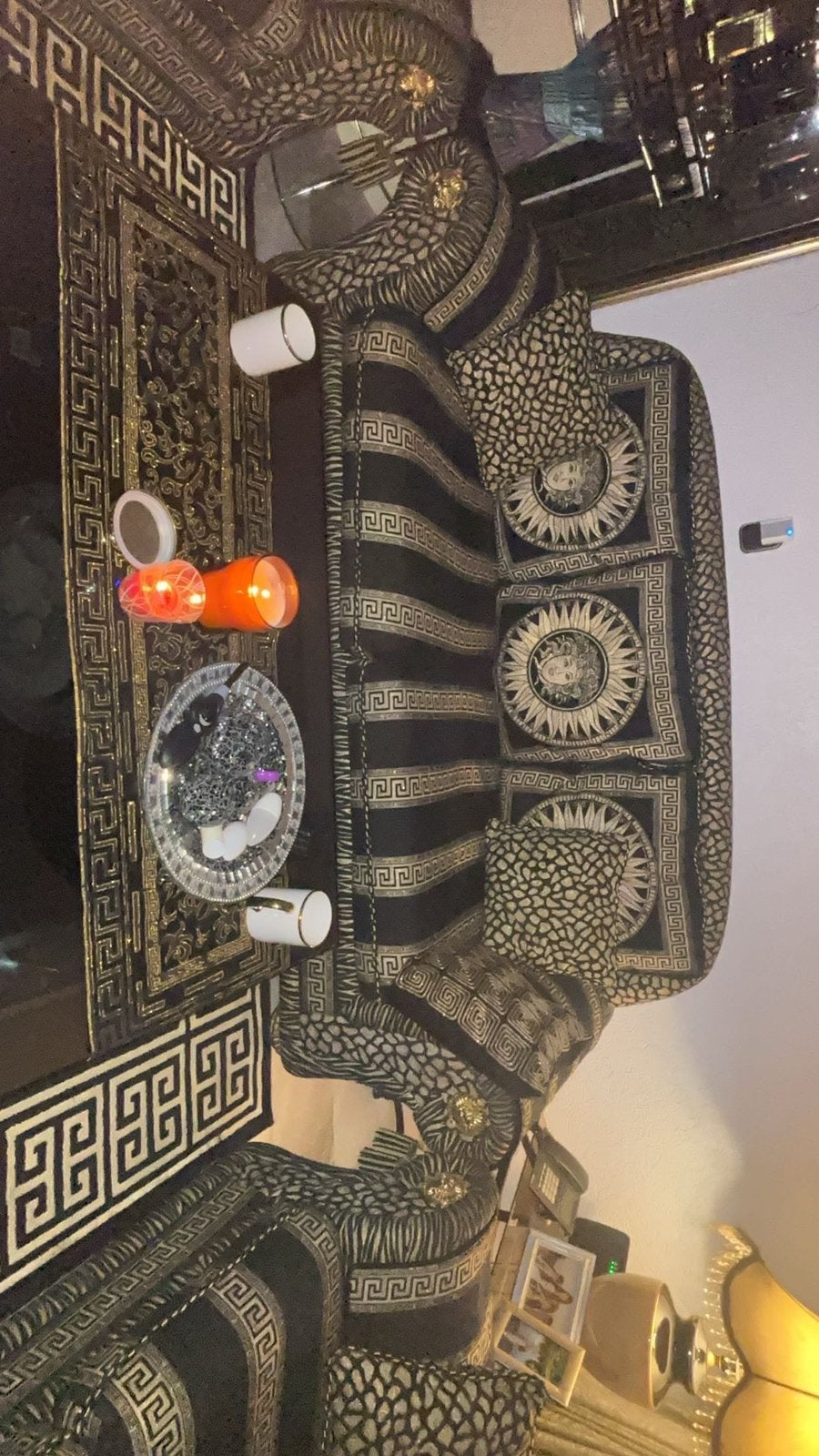 Versace bank, 1 speler, Ophalen of Verzenden, Zo goed als nieuw