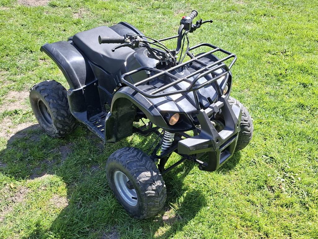 Quad 125cc, Ophalen