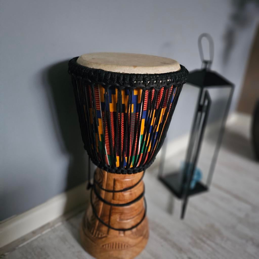 Prachtige Djembe - Handgemaakt en Uniek, Muziek en Instrumenten, Ophalen of Verzenden