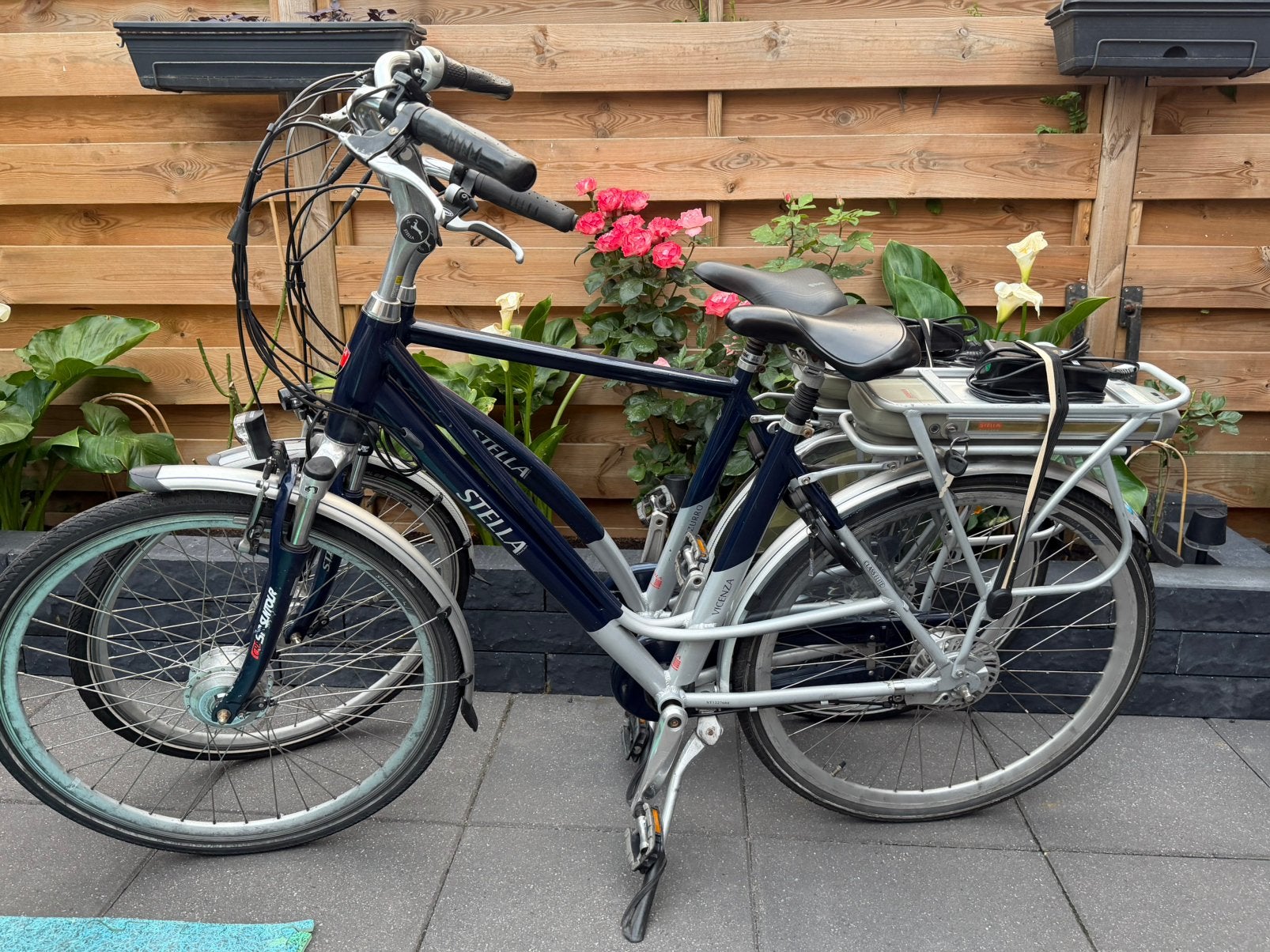 Stella vicenza elektrisch fietsen (set), Ophalen, Zo goed als nieuw, Overige merken, Versnellingen