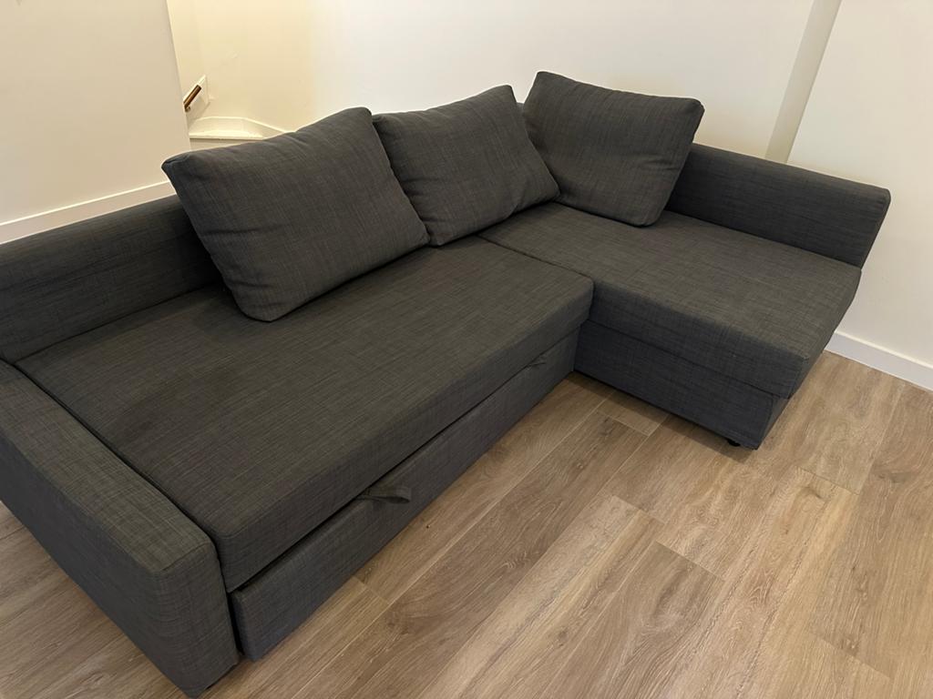 Gebruikte IKEA Friheten hoek/slaapbank, Ophalen, Gebruikt