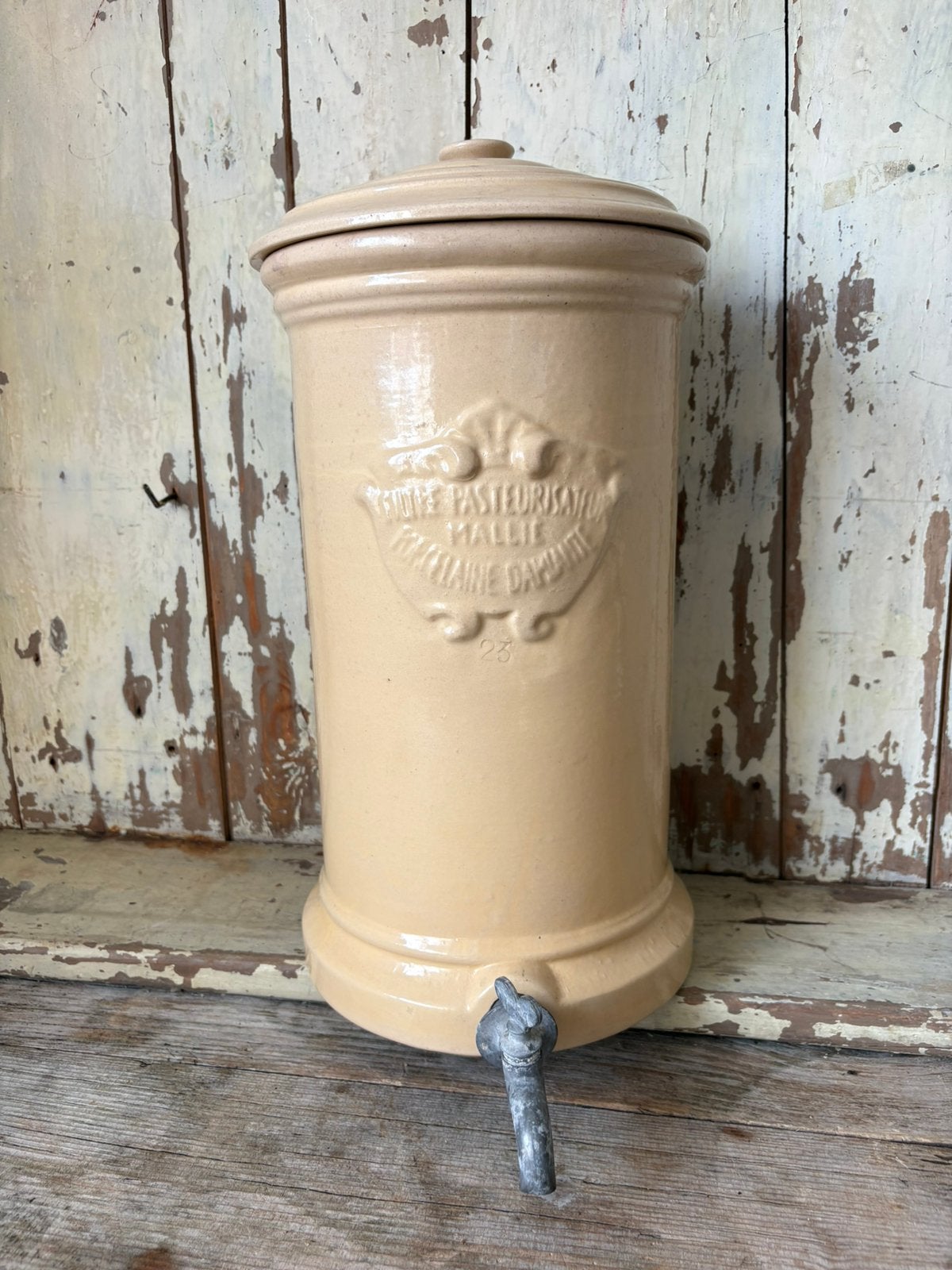 Oud Frans water/distileer filter van aardewerk, Antiek en Kunst, Antiek | Keramiek en Aardewerk, Ophalen of Verzenden